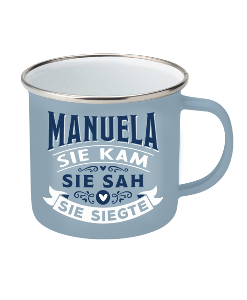 Top-Lady Emaille-Becher Manuela