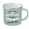 Top-Lady Emaille-Becher Marion