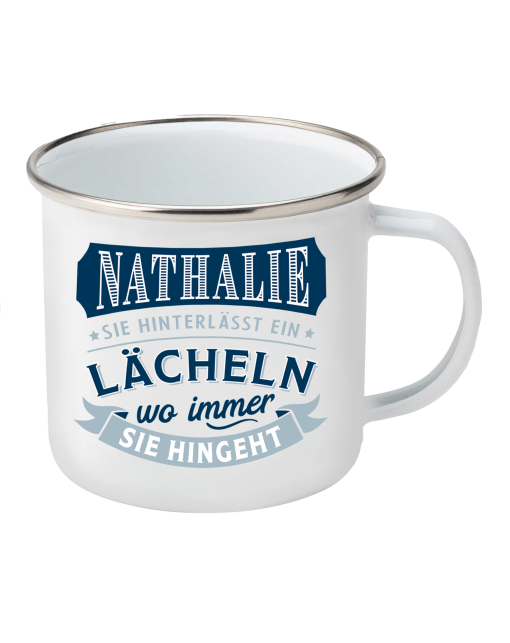 Top-Lady Emaille-Becher Nathalie