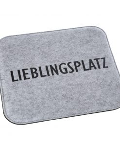 Sitzplatzauflage "Lieblingsplatz" aus Filz