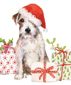 ppd Servietten "Christmas Pup"