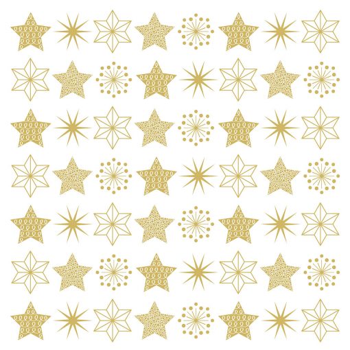 Servietten "Pure Stars" (gold)