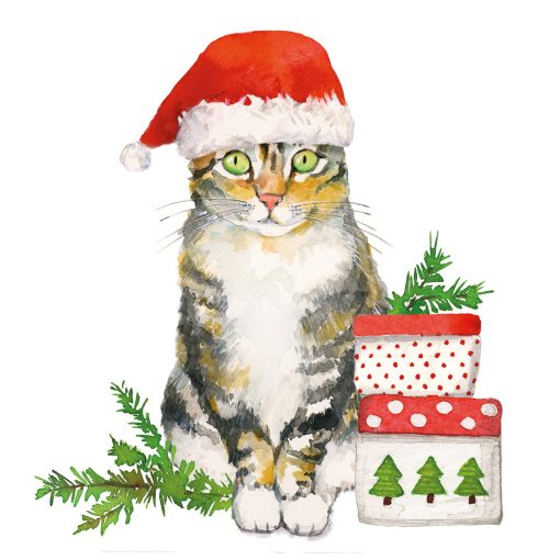 Servietten "Christmas Kitty" by ppd