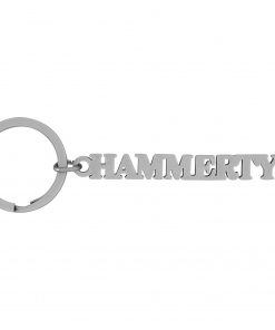 Schlüsselanhänger mit Schriftzug - Hammertyp