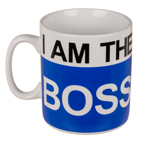 Becher "I am the Boss"