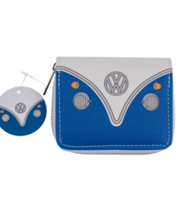 Geldbörse mit Reißverschluss - VW Blau