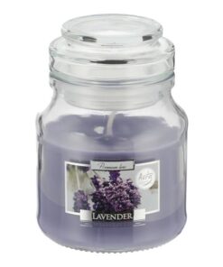 Duftkerze "Lavendel" im Glas mit Deckel