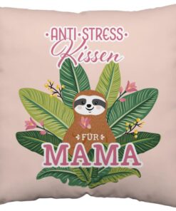 Sheepworld Baumwollkissen "Anti-Stress Mama"