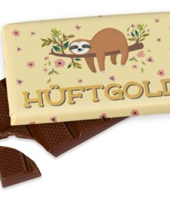 Geschenk für Dich - Schokolade "Hüftgold" 40gr.