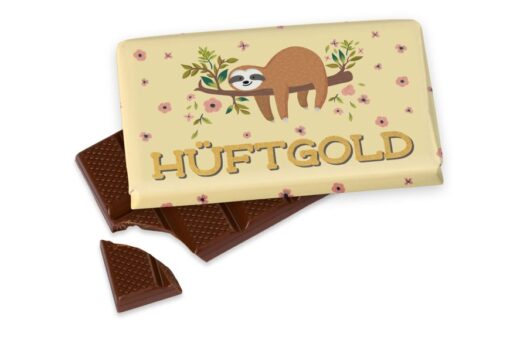 Geschenk für Dich - Schokolade "Hüftgold" 40gr.