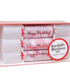 Konfetti-Bonbons zum 60. Geburtstag