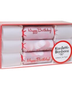 Konfetti-Bonbons zum 70. Geburtstag