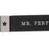 Schlüsselanhänger "Mr. Perfect" - Leder