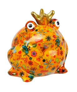 Pomme-Pidou Spardose "Frosch Freddy" Little Bugs, Orange