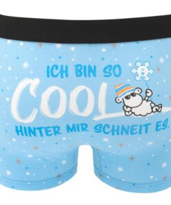 Sheepworld Winter Boxershorts "Ich bin so COOL..."