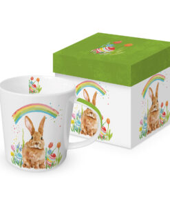 ppd Tasse "Rainbow Rabbit" in Geschenkbox