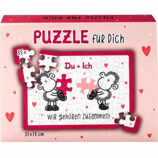 Sheepworld Puzzle "Du + Ich"