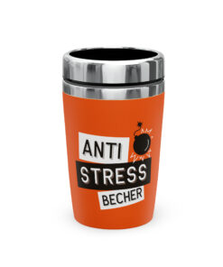 Thermobecher to-go "Anti Stress" - Geschenk für Dich - Manntastisch