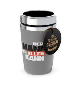 Thermobecher to-go "Mann Kann" - Geschenk für Dich - Manntastisch