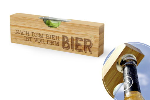 Bierbuddy Flaschenöffner "Nach dem Bier" - Geschenk für Dich - Manntastisch