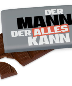 Schokolade "Mann Kann" 40gr. - Geschenk für Dich - Manntastisch