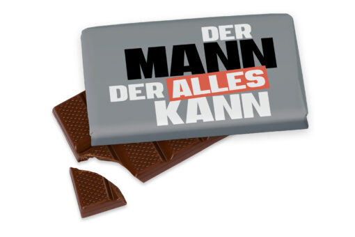 Schokolade "Mann Kann" 40gr. - Geschenk für Dich - Manntastisch