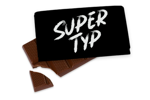 LaVida Schokolade "Super Typ" 40gr. - Manntastisch