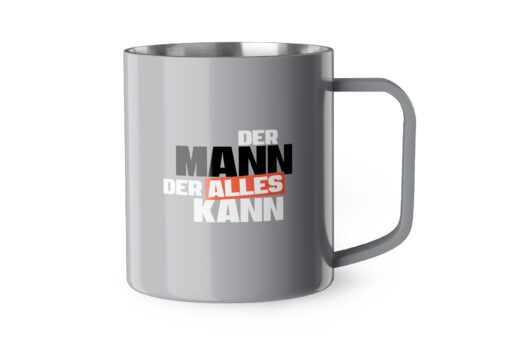Thermobecher "Mann Kann" - Geschenk für Dich - Manntastisch