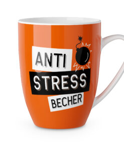 Becher "Anti Stress" - Geschenk für Dich - Manntastisch