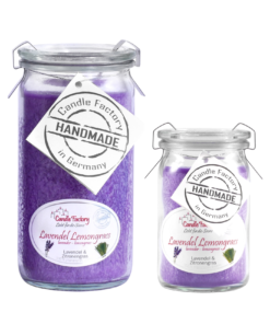 Candle Factory Duftkerze - Lavendel-Lemongrass im Weck-Glas