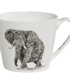 M&W Porzellan-Becher "African Elephant" in Geschenkbox