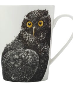 M&W Porzellan-Becher "Owl" in Geschenkbox