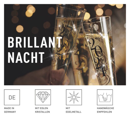 Ritzenhoff Champagnerglas Brillantnacht - 2024