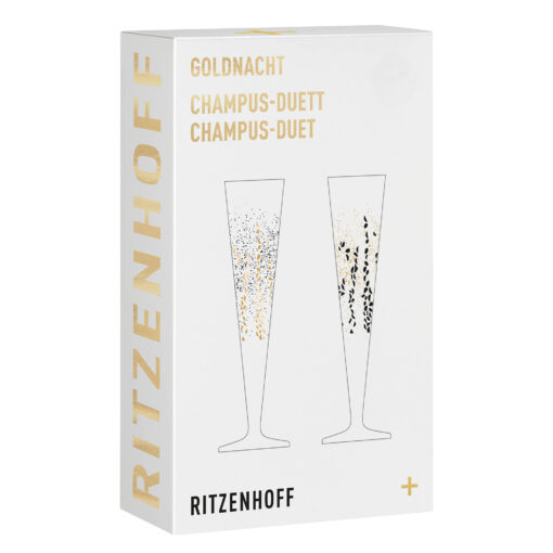 Ritzenhoff Goldnacht Champus-Duet #3, #4