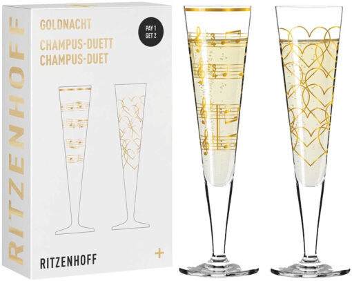 Ritzenhoff Goldnacht Champus-Duet 2023 #5, #6
