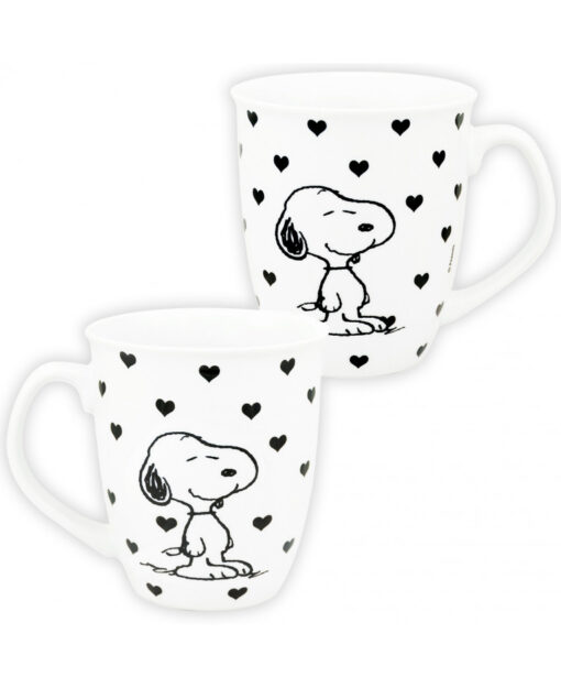 The Peanuts - Snoopy-Tasse "Hearts" aus Keramik
