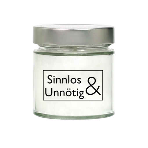 Duftkerze Sinnlos & Unnötig - Candle Factory