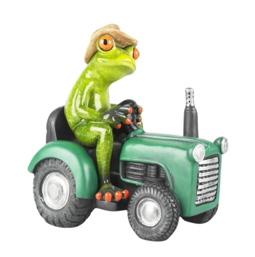 Froschhausen - Frosch Traktor, hellgrün, sortiert