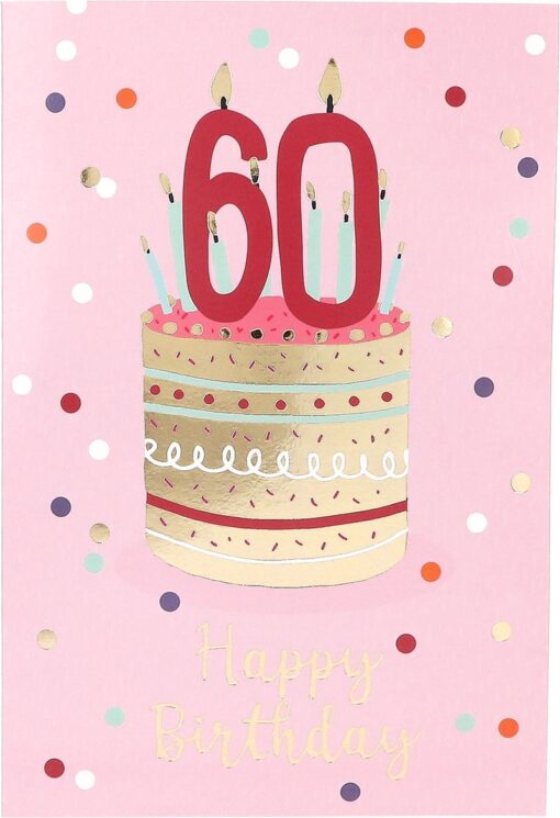 Jump Outs Musikkarte "60 - Happy Birthday"