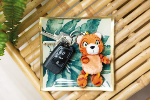 Nici Plüsch-Schlüsselanhänger Tiger "Mandarina"